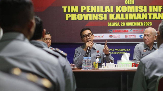 Penguatan Kakanwil Kumham Kaltim. dok Humas LPN Samarinda
