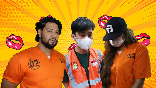 Deretan artis yang ditangkap karena narkoba sepanjang 2023. Foto: kumparan