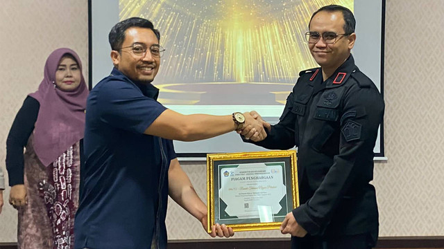 Rutan Pelaihari Terima Penghargaan dari KPPN Pelaihari, Dokumentasi Humas Rutan Pelaihari.