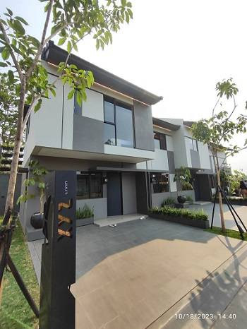 ilustrasi rumah di Serpong Park