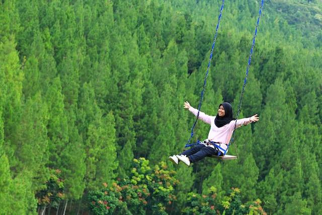Destinasi Wisata di Maribaya. Foto hanya ilustrasi, bukan tempat sebenarnya. Sumber foto: Unsplash/Aidya