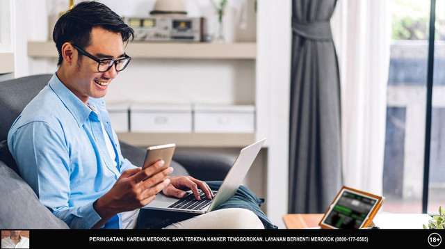 Ilustrasi menonton virtual exhibition. Foto: dok. Istimewa