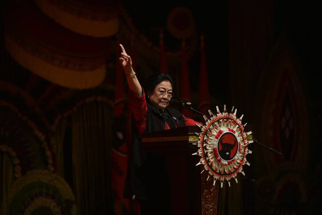 Ketua Umum Partai Demokrasi Indonesia Perjuangan (PDIP) Megawati Soekarnoputri dalam kegiatan konsolidasi kader (FOTO: shutterstock)