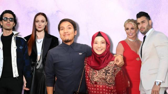 Kaleidoskop 2023: Kisah Cinta Selebriti Lokal & Hollywood yang Kandas Tahun Ini. Foto: kumparan