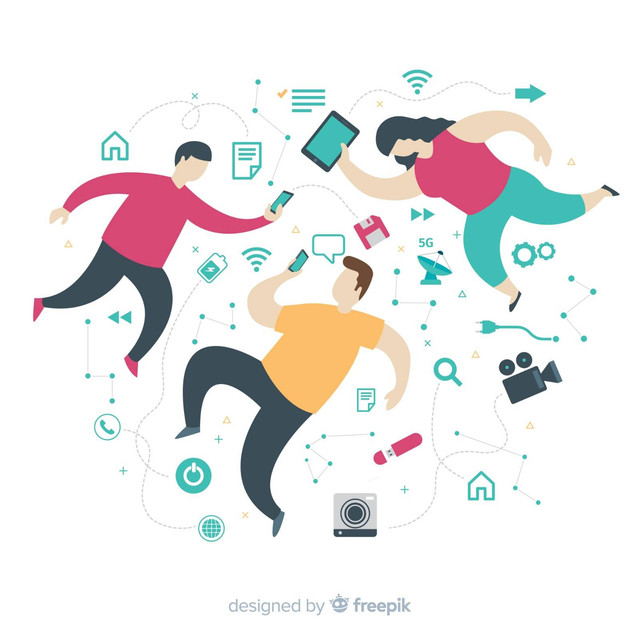 ilustrasi era digital saat ini (sumber foto: freepik.com)