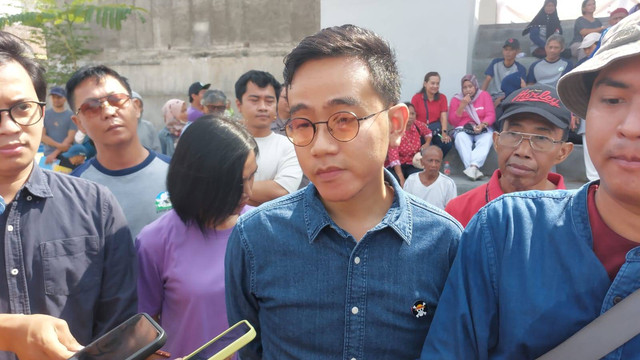 Gibran resmikan Taman Cerdas Panulara di Solo. Foto: kumparan