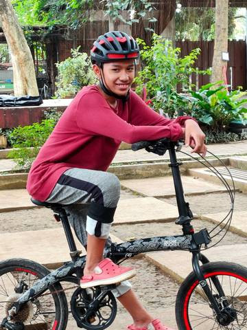 Sepeda menjadi salah satu transpotasi sehat dan ramah lingkungan. Foto : dok.pribadi