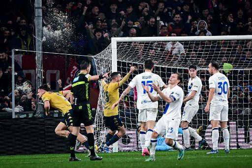Genoa vs Inter Milan di Liga Italia. Dok: Piero CRUCIATTI / AFP