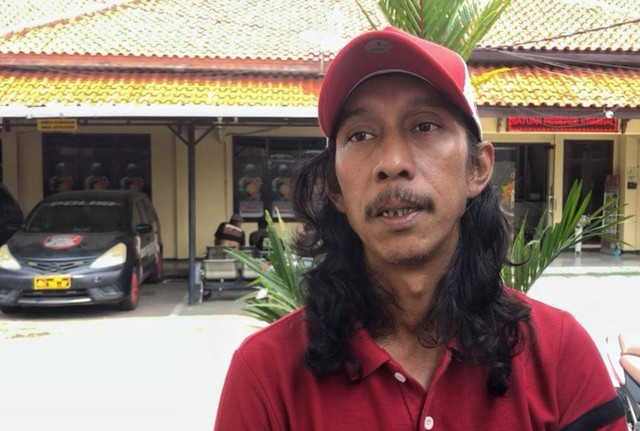 Kuwu Desa Wanasari, Tarsono, ST. Foto: Panji Asmara/kumparan