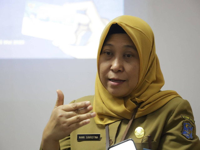 Kepala Dinas Kesehatan (Dinkes) Kota Surabaya, Nanik Sukristina. Foto: Diskominfo Surabaya