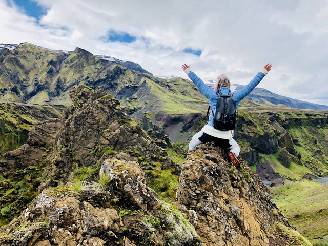 Ilustrasi Caption Pendaki Gunung Instagram. Foto: Unsplash/Charlotte Karlsen