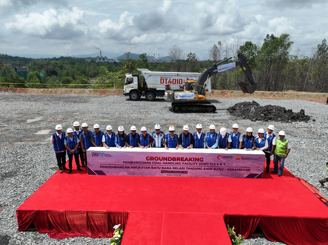 PTBA bangun fasilitas penanganan batu bara baru. 