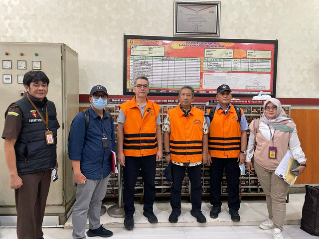 Eks Wali Kota Bandung Yana Mulyana dijebloskan ke Lapas Sukamiskin. Foto: Dok. KPK