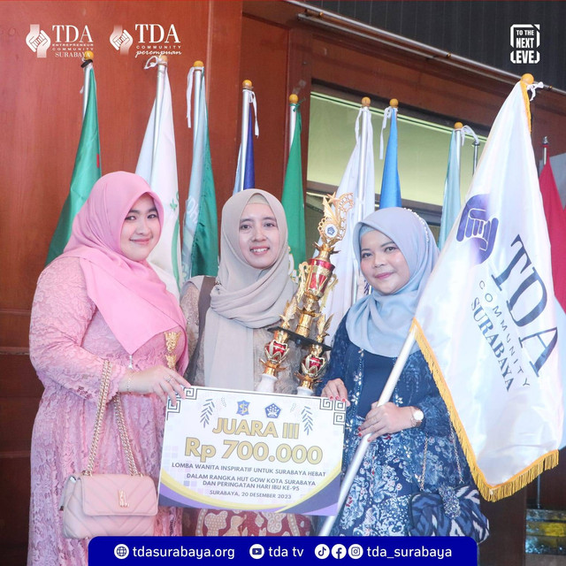Rizki Rahmadianti TDA Surabaya Raih Juara ke-3 Kegiatan GOW Surabaya