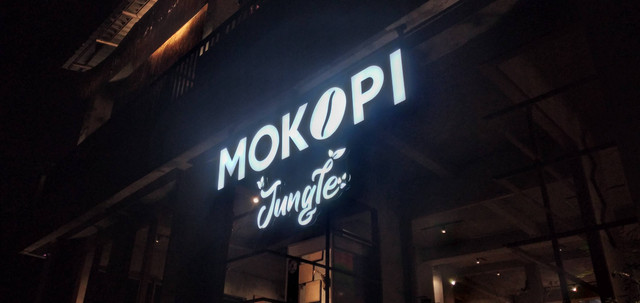 Logo Kafe Mokopi Jungle. (Foto: Dok. pribadi Ahmad Dyandra Rama Putra Bagaskara)