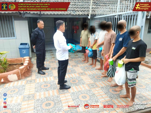 Identifikasi Mudah : Seragam Dis WBP, Langkah Cerdas di Rutan Demak
