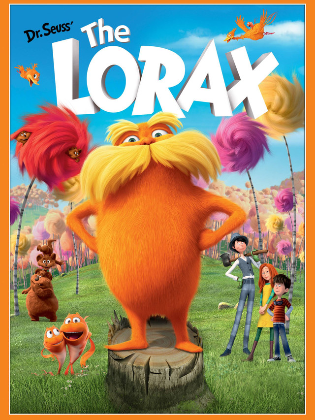 poster animasi the lorax. foto ( Illumination Entertainment )