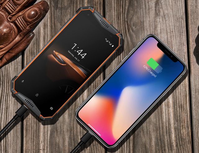 Ilustrasi HP dengan baterai 10000 mAh. Foto: Ulefone