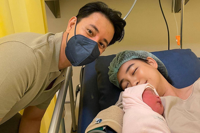 Billy Davidson dan Patricia Devina menyambut kelahiran anak kedua. Foto: Instagram/@billydavidson_