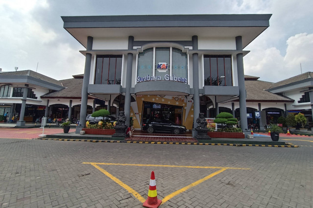 Suasana Stasiun Gubeng, Surabaya, pada Jumat (5/1/2024). Foto: Farusma Okta Verdian/kumparan