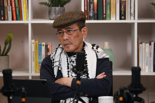 Ekonom Faisal Basri dalam program Diptalk kumparan. Foto: Aditia Noviansyah/kumparan