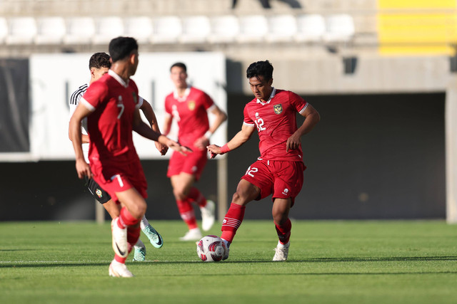 Pertandingan Timnas Indonesia vs Libya di Turki. Foto: PSSI