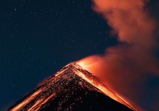 Ilustrasi  Manfaat Letusan Gunung Api Bagi Industri Kimia, foto:pexels