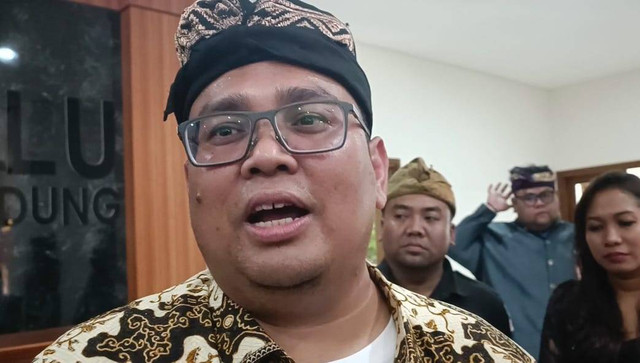 Ketua Bawaslu Rahmat Bagja saat peresmian Gedung KPU dan Bawaslu di Kabupaten Badung, Bali, Kamis (11/1/2024). Foto: Denita BR Matondang/kumparan