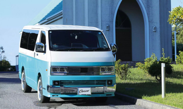 Modifikasi Toyota Hiace besutan Cal's Motor bergaya groovy. Foto: dok. Cal's Motor viar Carscoops