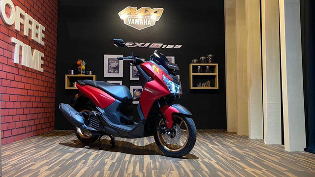 Yamaha Lexi LX 155 2024. Foto: Sena Pratama/kumparan