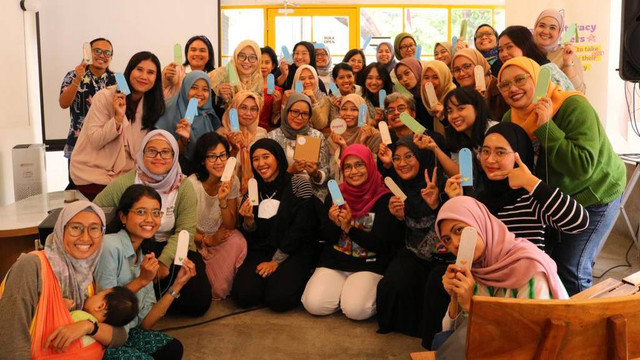 Acara BBB Book Club di Twin House Blok M, Jakarta.  Foto: Dok. BBB Book Club