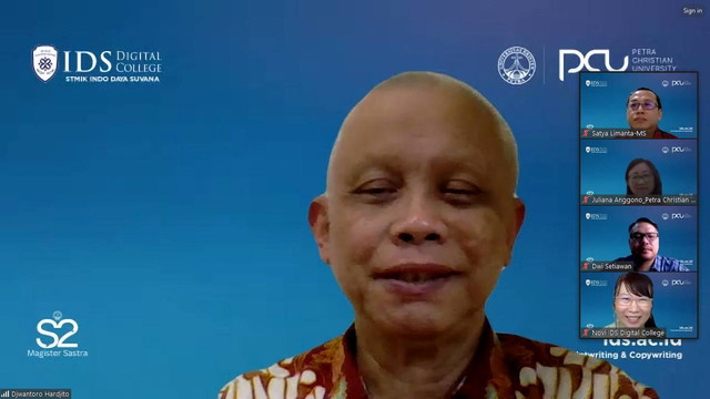 Prof. Dr. Ir. Djwantoro Hardjito, M.Eng., Rektor PCU.
