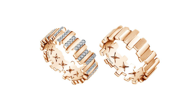 Cincin Amorem dari koleksi Love Poetry, perhiasan kolaborasi Frank & co. dan desainer Monica Ivena. Foto: Frank & co.