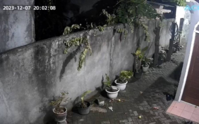 CCTV yang dipasang Najunda Duhita warga Sidoarjo. Dok: Ist.