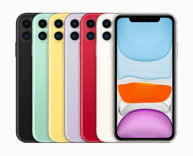 Ilustrasi iPhone 11. Foto: Apple