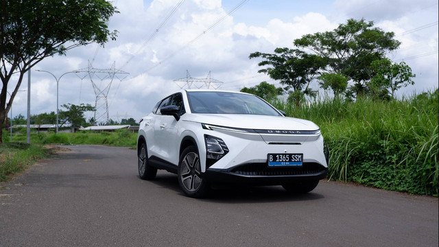 Mobil listrik Chery Omoda E5. Foto: Aditya Pratama Niagara/kumparan
