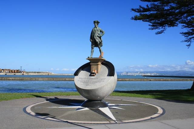 Ilustrasi rute perjalanan James Cook. Foto: Pixabay