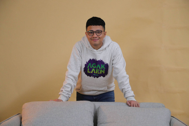 Aktor film Agak Laen, Muhadkly Acho. Foto: Jamal Ramadhan/kumparan