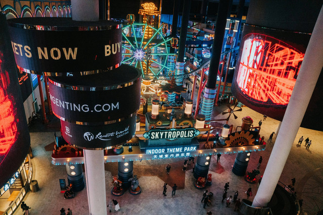 Ilustrasi Genting SkyWorlds Theme Park, Unsplash/shawnanggg