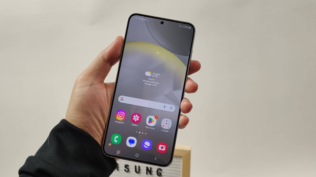 Samsung Galaxy S24. Foto: Muhammad Fikrie/kumparan