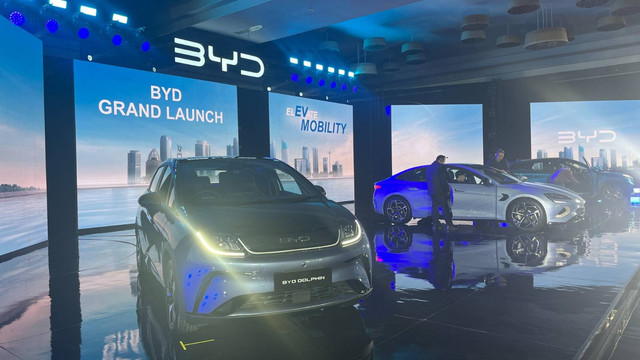 Mobil listrik BYD. Foto: Aditya Pratama Niagara/kumparan