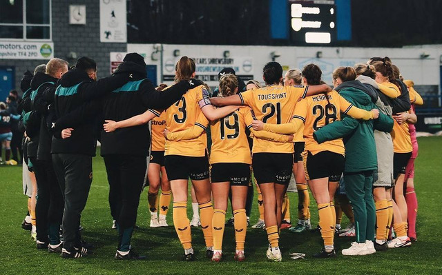 Klub kasta ketiga Inggris, Wolves Women. Foto: Instagram/@wolveswomenfc