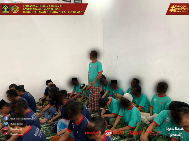 SALING SHARING Rutan Demak: Merangkul Narapidana dalam Proses Pemasyarakatan