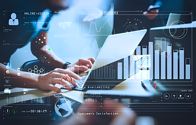 Ilustrasi Data Keuangan. Foto: https://www.shutterstock.com/image-photo/intelligence-bi-business-analytics-ba-key-1081970570