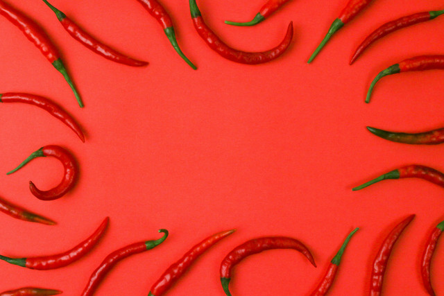 Ilustrasi Contoh Slogan Makanan Pedas. Unsplash/Tamanna Rumme.