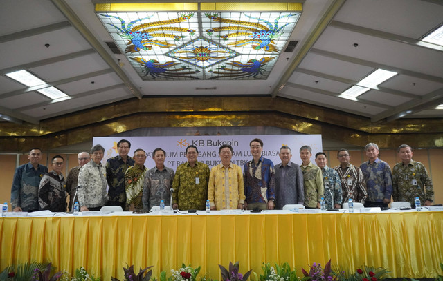 PT Bank KB Bukopin menggelar Rapat Umum Pemegang Saham Luar Biasa (RUPSLB) pada Rabu (24/1) dengan agenda perubahan susunan pengurus perseroan. Foto: Bank KB Bukopin