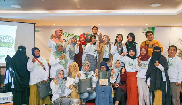 Pegadaian kembali menggelar GadePreneur 2024, wadah pelatihan dan pengembangan bagi usaha mikro kecil dan menengah (UMKM) melalui pembekalan ilmu dan implementasi pada bisnis dan produknya. Foto: Pegadaian