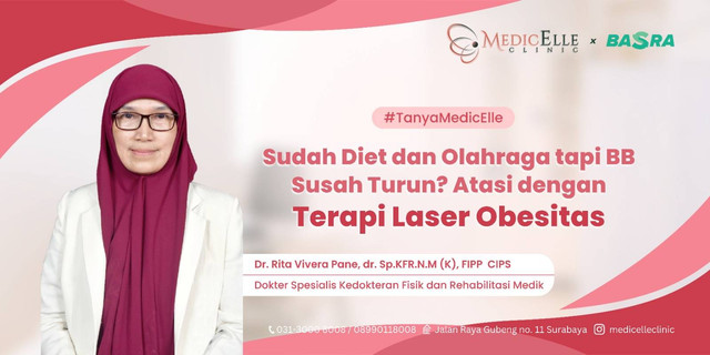 Sudah Diet dan Olahraga Tapi BB Susah Turun? Atasi dengan Terapi Laser Obesitas