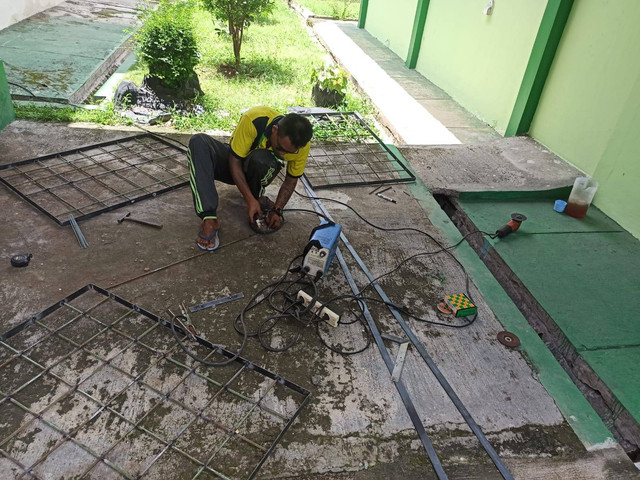 Pembinaan Kemandirian Pelatihan Pengelasan Lapas Sragen