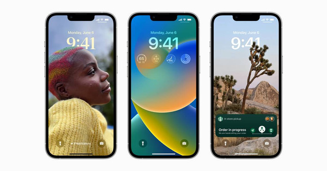 Ilustrasi iOS 16. Foto: Apple